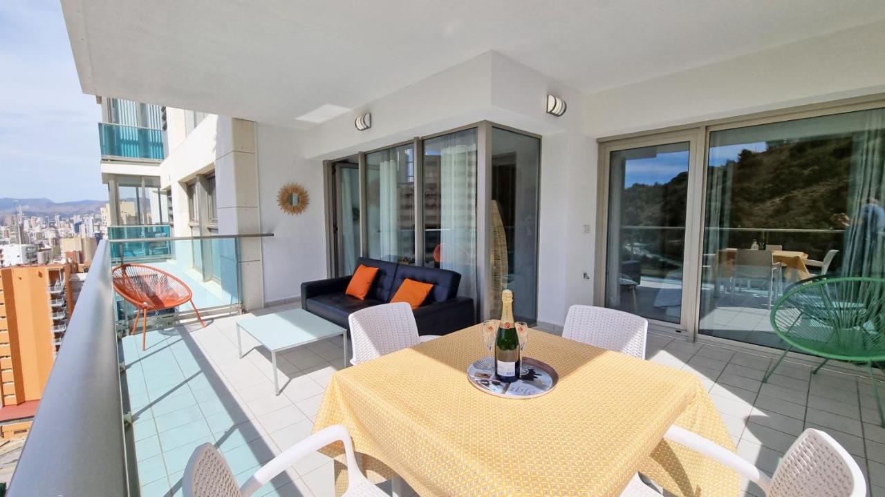 Skyline 6 Private Balcony, Sunny All Year Round, With Nice Views Benidorm Exteriér fotografie